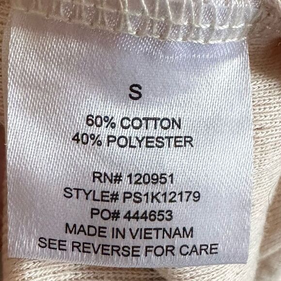 Pink Rose Neutral Floral Cropped Baby Tee Shirt Top - Picture 4 of 5